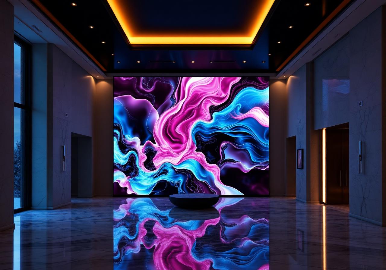 LED Art Foyer · Bel Air